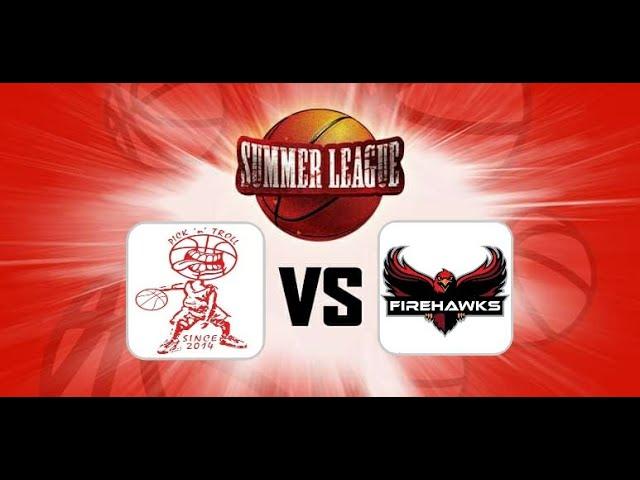 Jumpball - Summer League 2024 - Division 4 - Playoffs : Pick ‘n’ Troll vs Firehawks 58-46 (27/06/24)