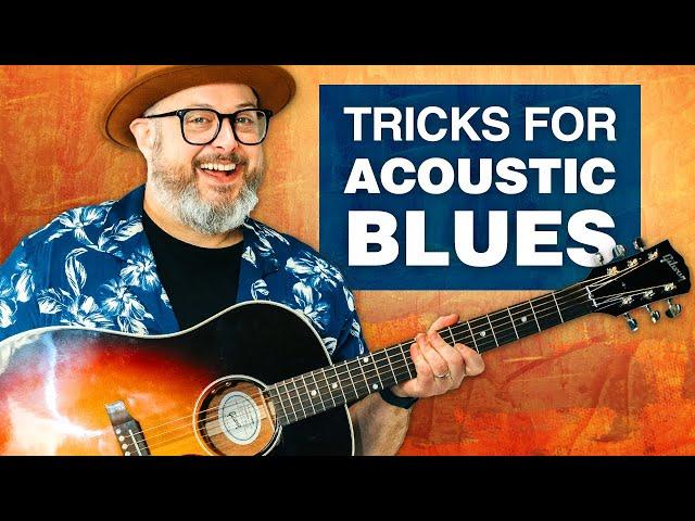 Master Acoustic Blues Guitar Licks with THESE TRICKS!