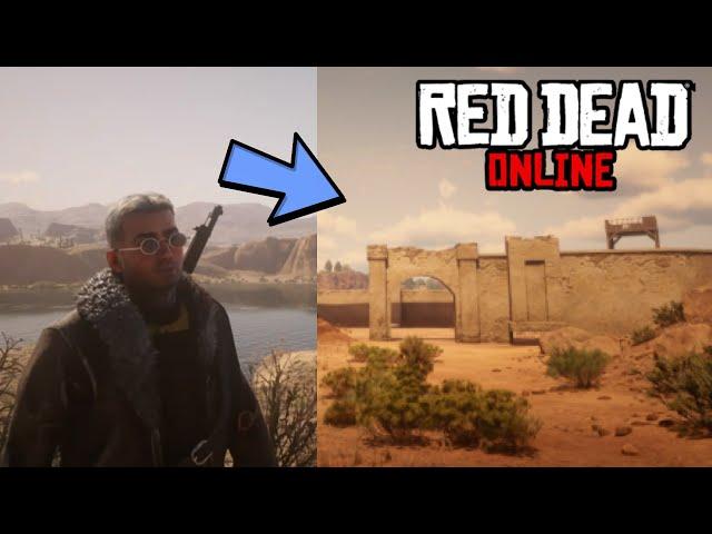 Лёгкий способ попасть в МЕКСИКУ в Red Dead Online