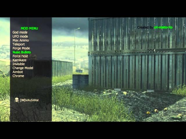 COD4 Mod Menu Patch By oX-matto-Xo (Beta)