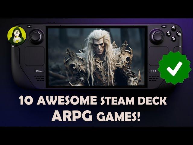 Best 10 Action RPG Games like Diablo on Steam Deck | Verified Games only!