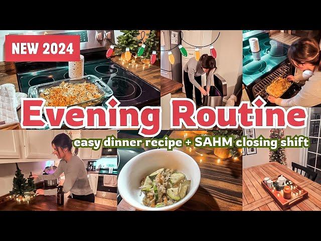 NEW 2024 CLEAN & COOK WITH ME | QUICK + HEALTHY DINNER CASSEROLE 