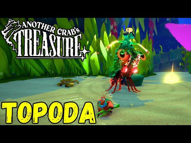 How to Beat GROVEKEEPER TOPODA - Another Crab's Treasure