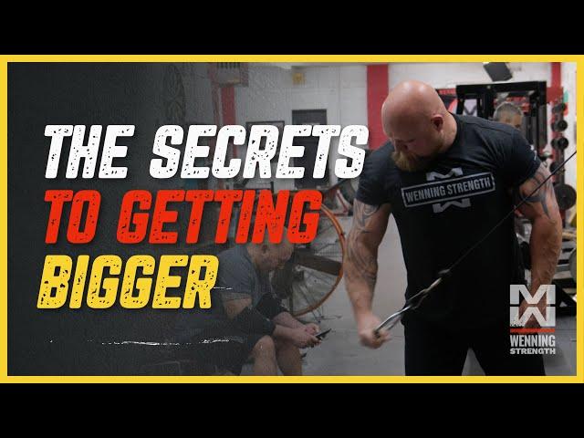 The Top 5 Ways To Get BIGGER In The Gym