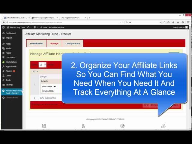 Affiliate Link Cloaker Tiny Affiliate Link Generator And Tracker