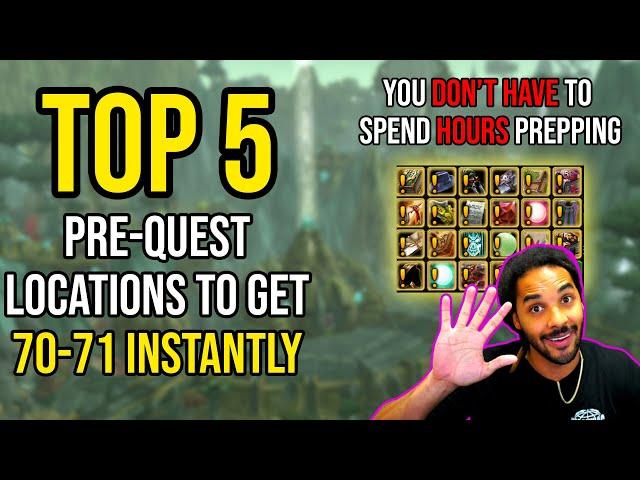 The 5 BEST Places to Level Ultra-Fast on Wrath Launch!