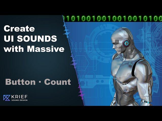 Create UI sounds using NI Massive - Button click & Count