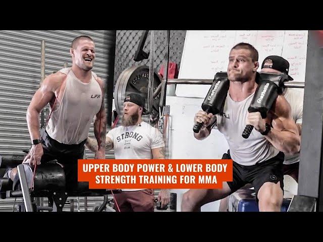 Upper body Power & Lower body Strength Training for MMA | Phil Daru