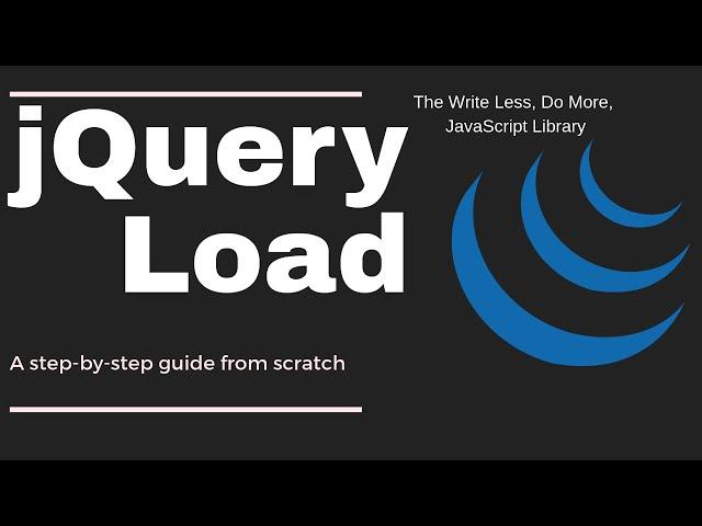 load function in jquery | How load method works in jquery | How to use load function in jquery