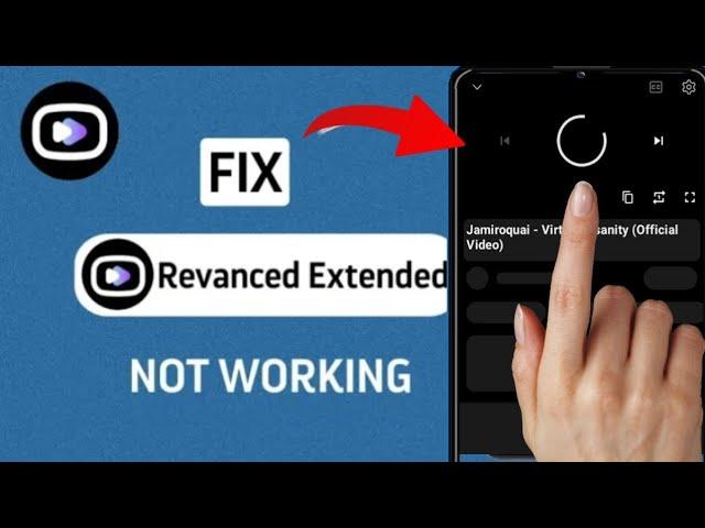 How to Fix YouTube Revanced Extended Not Working Problem 2024 Revanced Extended problem ???