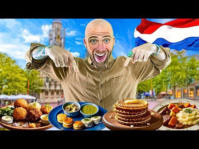 Amsterdam’s Traditional Dutch Food Tour In Jordaan!! Most Beautiful In The Netherlands?!