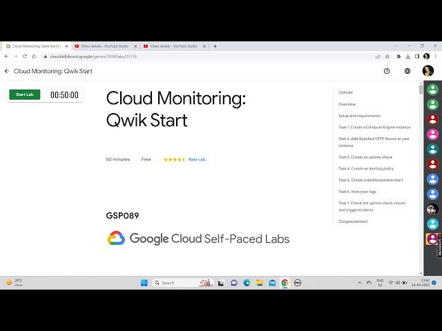 Cloud Monitoring: Qwik Start || Lab Solution || Qwiklabs Managing Resources and Data in the Cloud