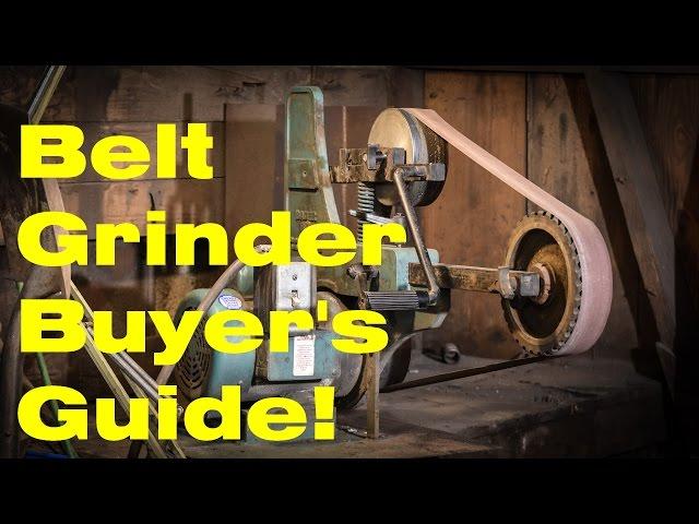 Belt Grinders - A Buyer's Guide for Knife Makers