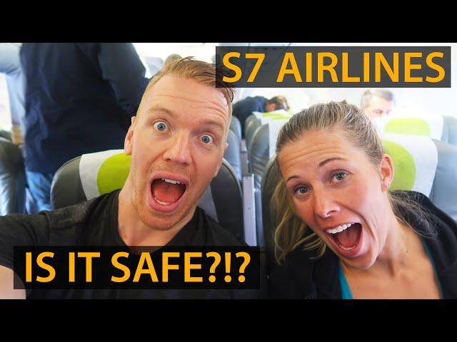 S7 AIRLINES FLIGHT REVIEW - Is it SAFE to fly in Russia?