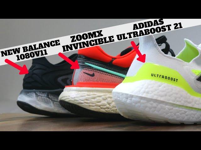 Ultraboost 21 vs Invincible Run vs NB 1080v11! Best Comfort Sneakers in 2021 so far!