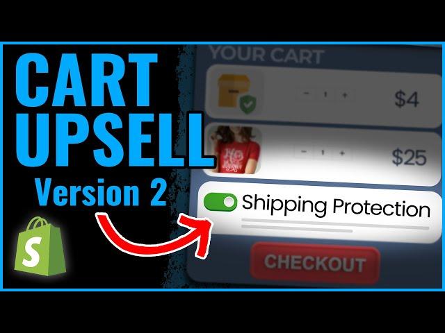 How To Add A Simple Cart Upsell - FREE and no Apps (2024 version)