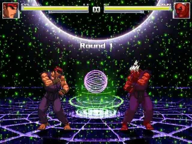 Evil Ryu Vs Shin Gouki (REMATCH)