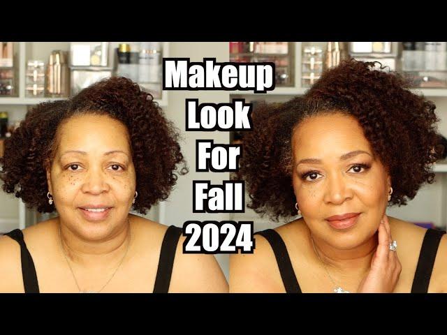 Fall Makeup Look 2024  (Mostly Affordable) | Mature Skin | Over 40 & 50