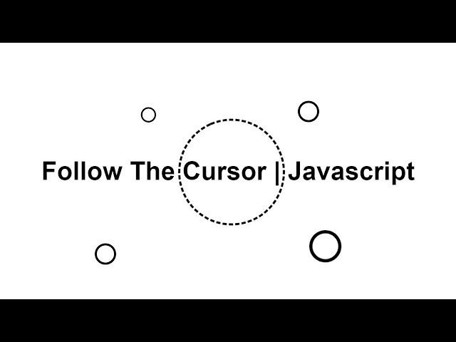 Div Follow The Mouse Cursor | onmousemove Event Javascript