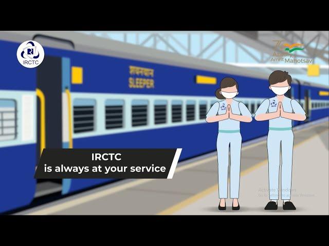 IRCTC CATERING SERVICES FOR THE CONVENIENCE OF THE TRAVELLING PASSENGERS