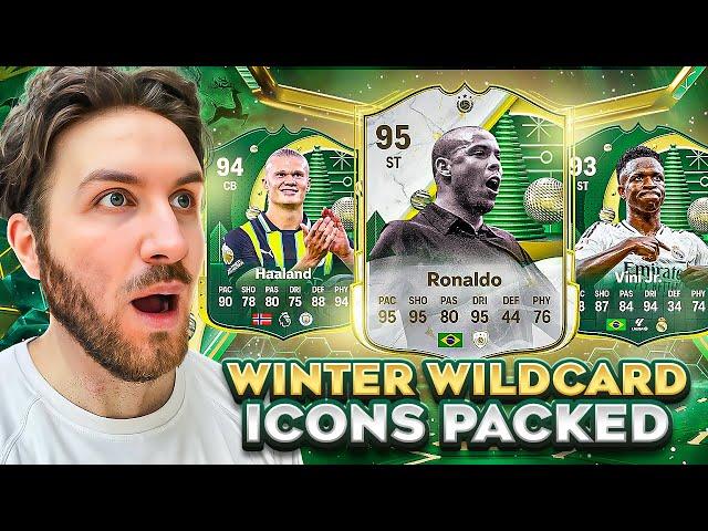 I Packed 40 x Winter Wildcards Players + Icons in a FC 25 Pack Opening!!