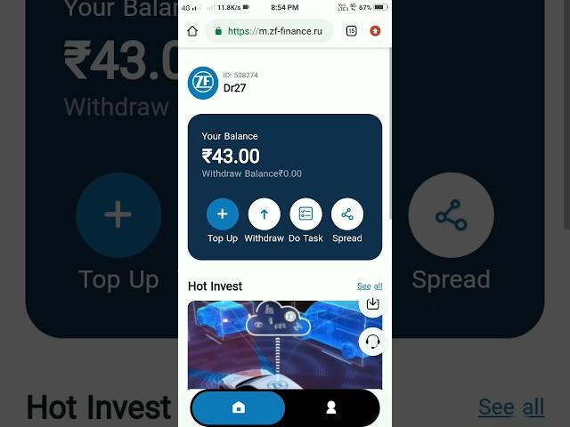 zf finance new app real or fake  #earnmoneyonline #earneasy #earnrealmoneyapp #earndaily