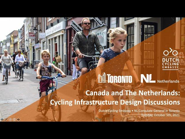 Canada and The Netherlands: Cycling Infrastructure Design Discussions