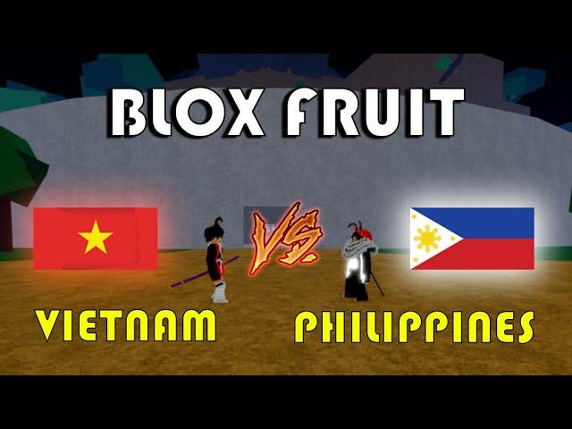 Vietnam VS Philippines - Blox Fruits PVP