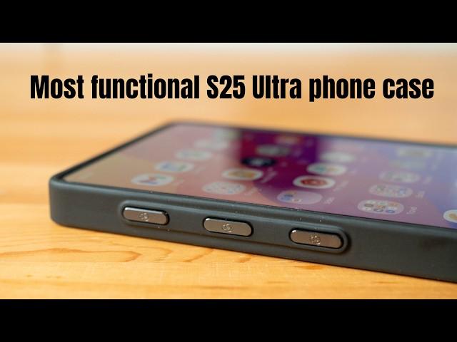 Pitaka PinButton Case for S25 Ultra: Adds 3 shortcut buttons to your phone