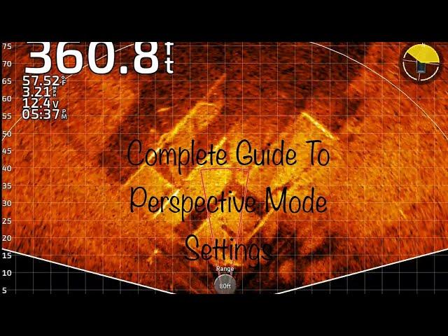 Garmin Livescope Perspective Mode Complete Settings Guide