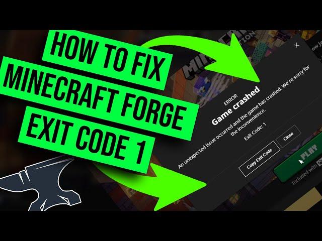 How to Fix Minecraft Forge Exit Code 1 (2024) Minecraft Forge "Exit Code: 1" Error FIX