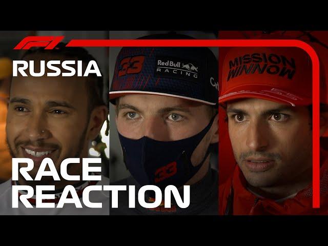 Driver React After Crazy Race in Sochi | 2021 Russian Grand Prix