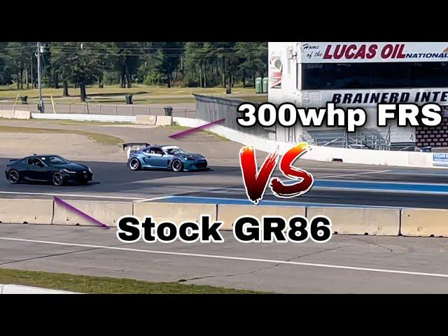 2022 GR86 vs 300whp FRS