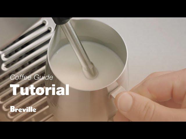 The Barista Express® | Be hands on like a barista: How to texture milk | Breville USA