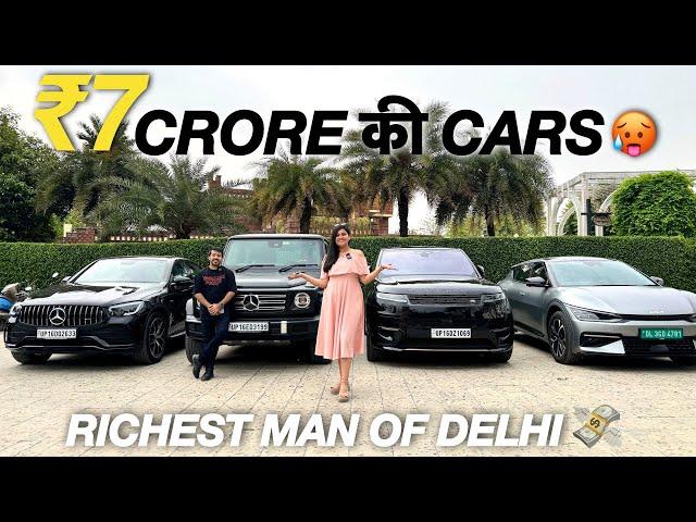 ₹7 CRORE CAR COLLECTION IN INDIA - SAURABH AHUJA GARAGE TOUR 