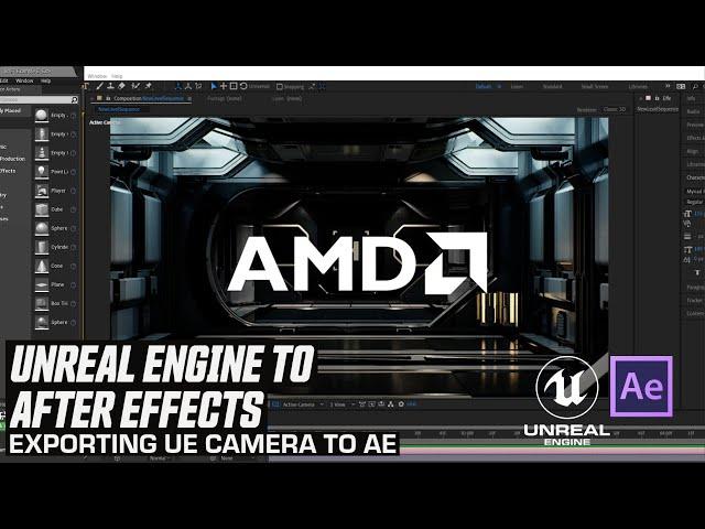 Export Your Unreal Engine Camera to After Effects
