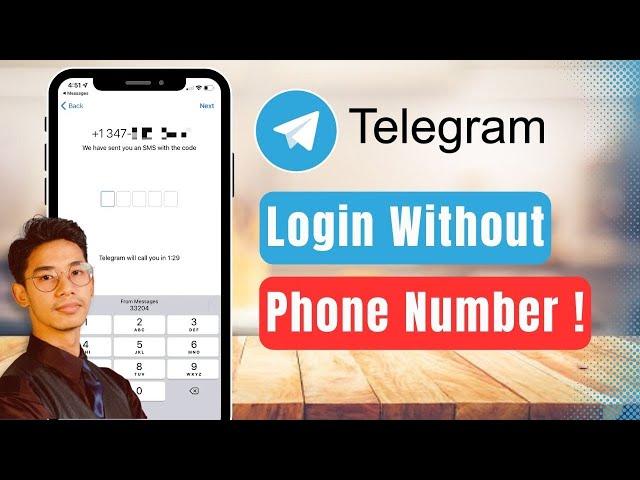 Telegram Login Without Phone Number !