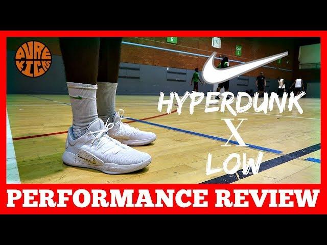 NIKE HYPERDUNK X LOW PERFORMANCE REVIEW (2018)