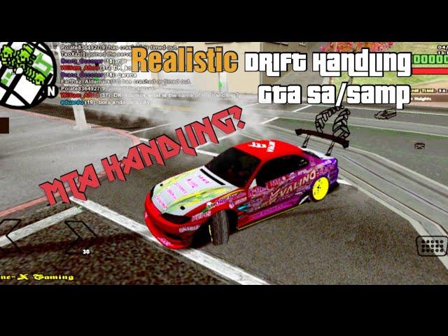 Gta sa realistic RWD drift handling for Mobile/pc