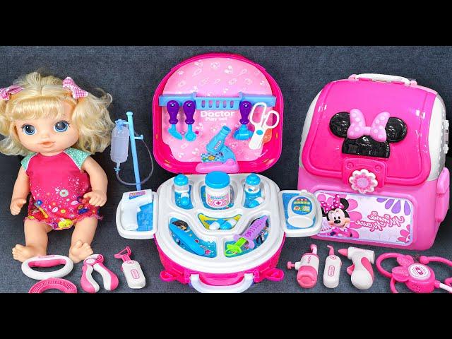 64 Minutes Satisfying with Unboxing Disney Minnie Mouse Doctor Playset ASMR | Tiny Toys Unboxing