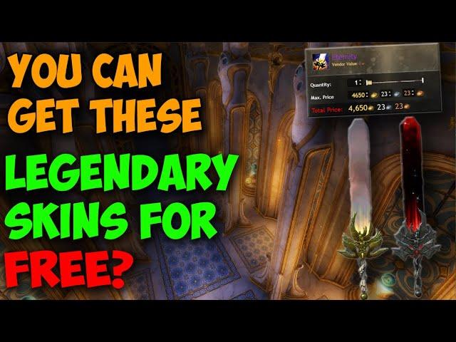 How to get TWO Legendary skins and recover ALL your Gold!