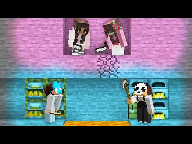 Minecraft Manhunt Race Boys VS Girls FINALE