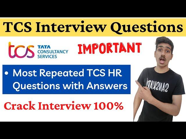 TCS HR Interview Question and Answers for Freshers| How to Introduce Yourself / Strenght & Weekness