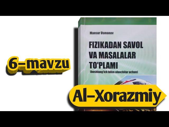 6–mavzu | To'g'ri chiziqli tekis o'zgaruvchan harakat