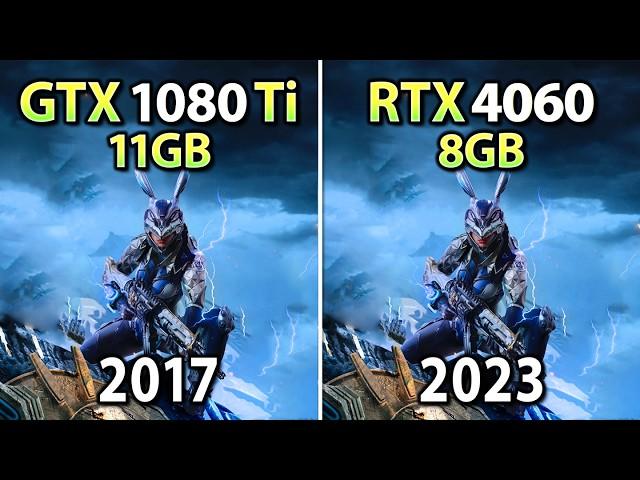 GTX 1080 Ti vs RTX 4060 - 1440p Gaming Test in 2024