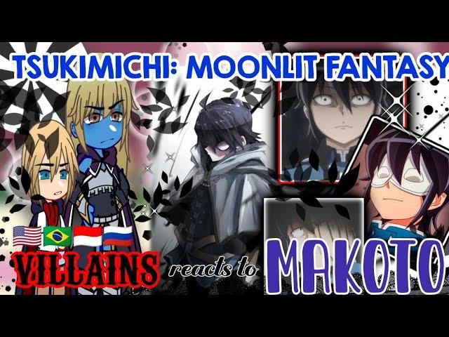 Villains react to Makoto Misumi// Tsukimichi:Moonlit Fantasy// gacha reaction// {}