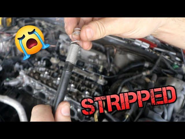 How to Fix Stripped Head Bolt and Stud holes.