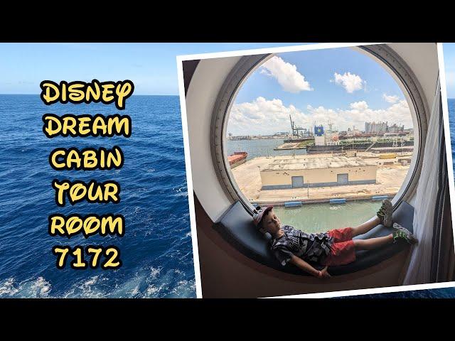 Disney Dream Cabin Tour | Room 7172