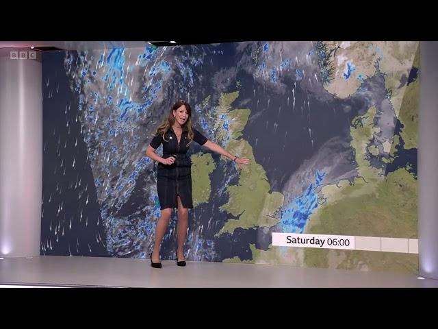 Elizabeth Rizzini Stockings BBC1 Weather