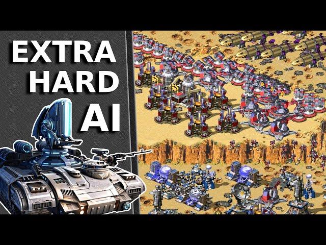 Red Alert 2 - Extra Hard AI - France vs Only Soviet Enemies 2 vs 6